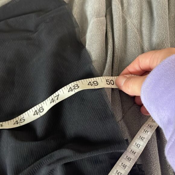 CYNTHIA ROWLEY Black Sheer Double Layered Mesh Strapless Dress Size Medium - Picture 9 of 9